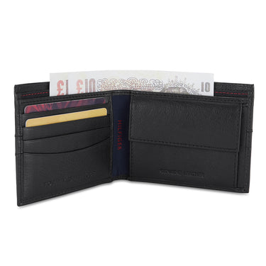 Tommy Hilfiger Hexton Global Coin Wallet Black (11.5X2X9.5) Cm