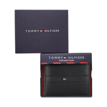 Tommy Hilfiger Hexton Global Coin Wallet Black (11.5X2X9.5) Cm
