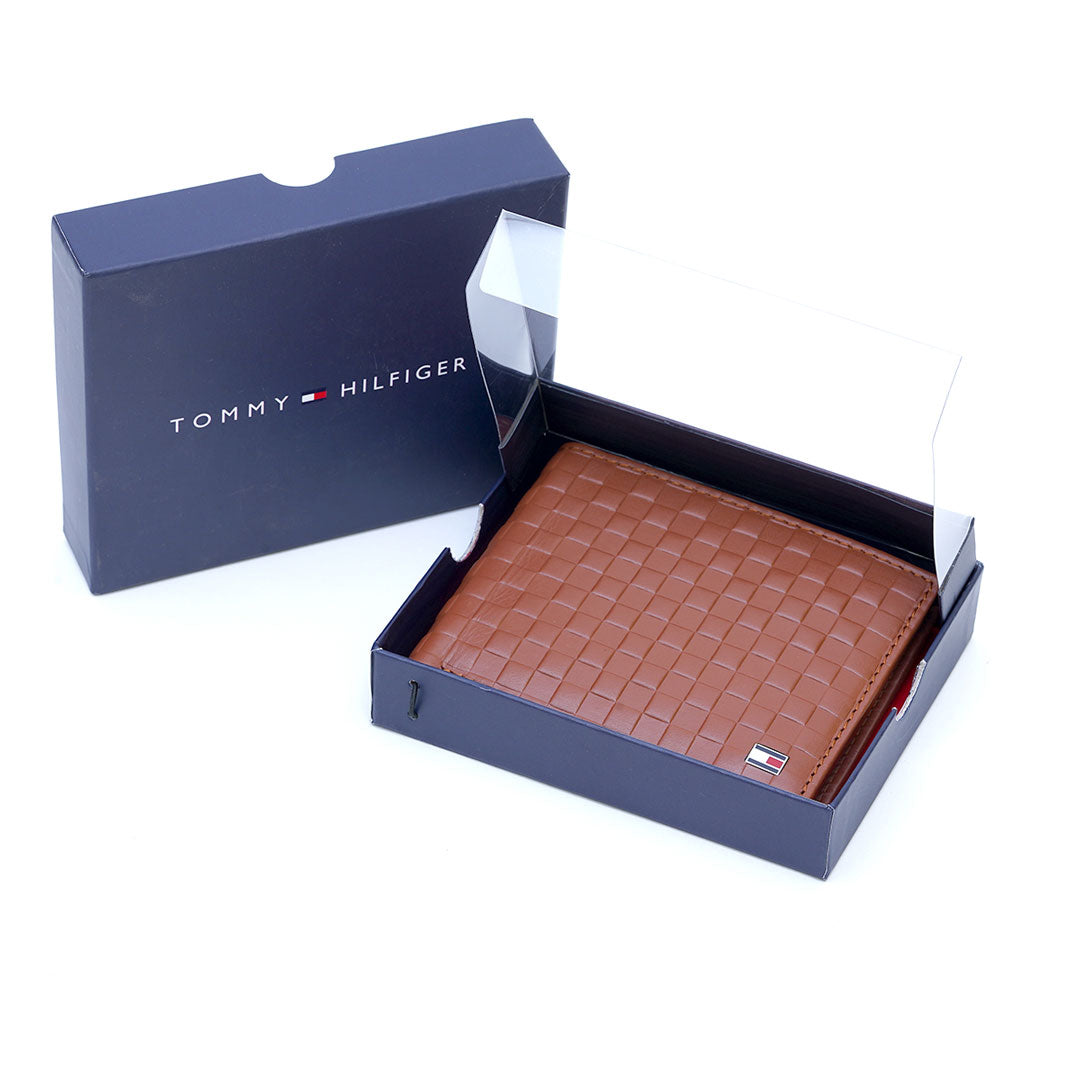 Tommy Hilfiger Castell Global Coin Wallet tan