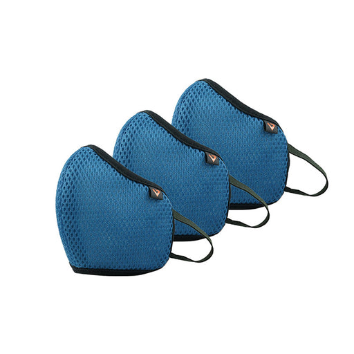 The Vertical Enshroud Outdoor Mask Mask Navy Free Size (Pack Of 3)