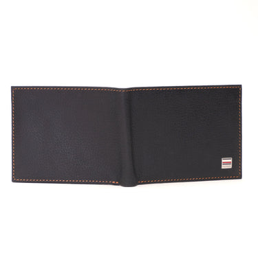 Tommy Hilfiger Flynn Mens Slimfold Leather Wallet Black