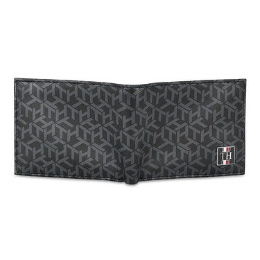 Tommy Hilfiger Franco Mens Leather Global Coin Wallet Black