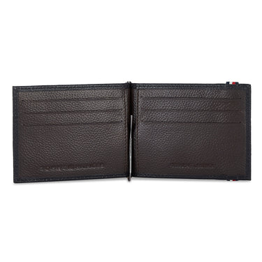Tommy Hilfiger Milled Club Wallet Black & Brown