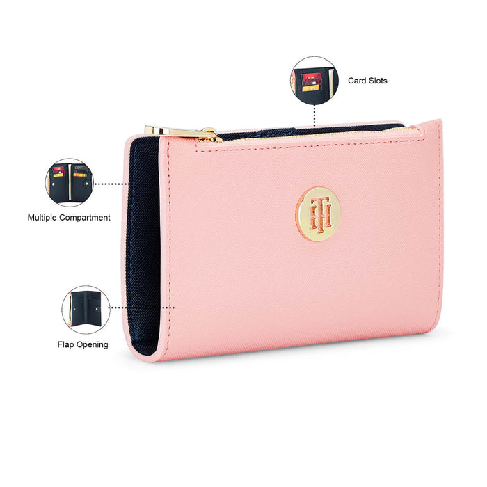 Tommy Hilfiger Madelyn Womens Wallet - PINK