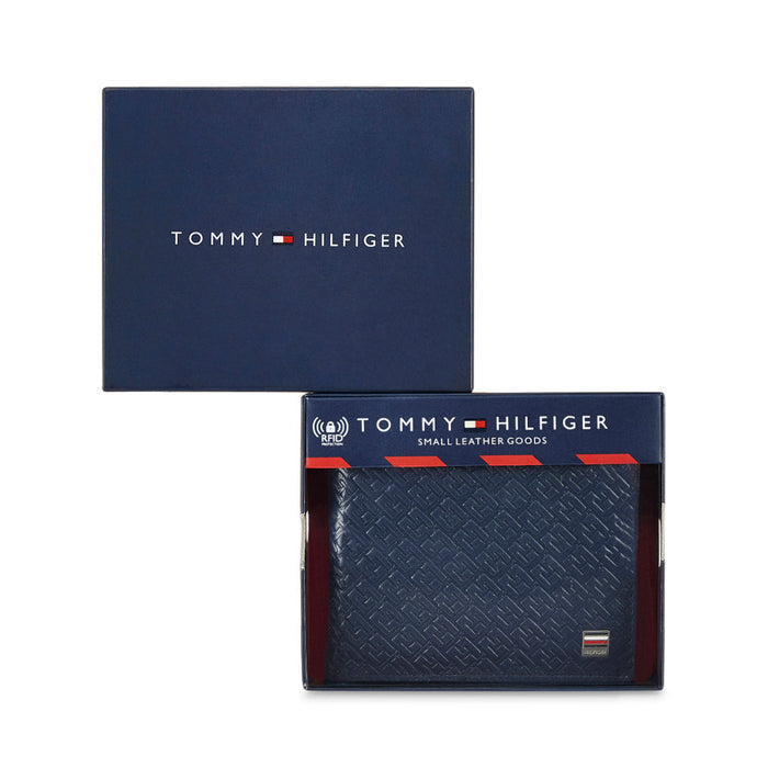 Tommy Hilfiger Clipper Men s Leather Global Coin Wallet Tan BAGLINE