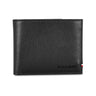 Tommy Hilfiger Scenery Mens Leather Global Coin Wallet Black
