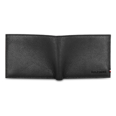 Tommy Hilfiger Scenery Mens Leather Global Coin Wallet Black