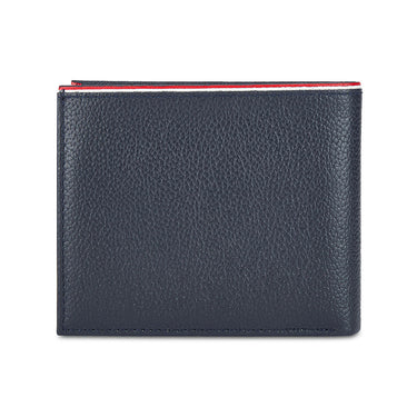 Tommy Hilfiger Konnor Mens Leather Global Coin Wallet Navy