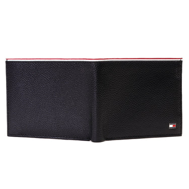 Tommy Hilfiger Konnor Mens Leather Global Coin Wallet Black