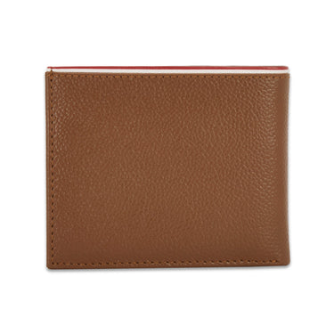 Tommy Hilfiger Konnor Mens Leather Global Coin Wallet Tan