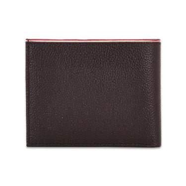 Tommy Hilfiger Konnor Mens Leather Global Coin Wallet Brown