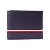 Tommy Hilfiger William Mens Leather Global Coin Wallet Navy