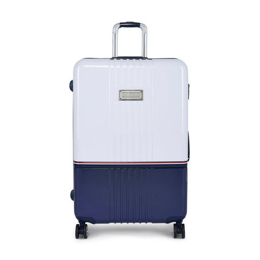 Tommy Hilfiger Twins Plus Unisex Hard Luggage White & Navy
