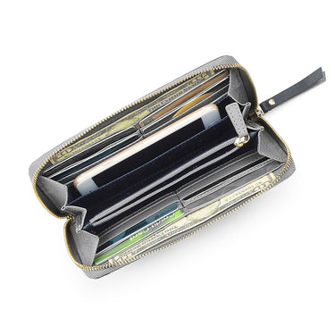 Tommy Hilfiger Kyoto Womens Leather Wallet Navy