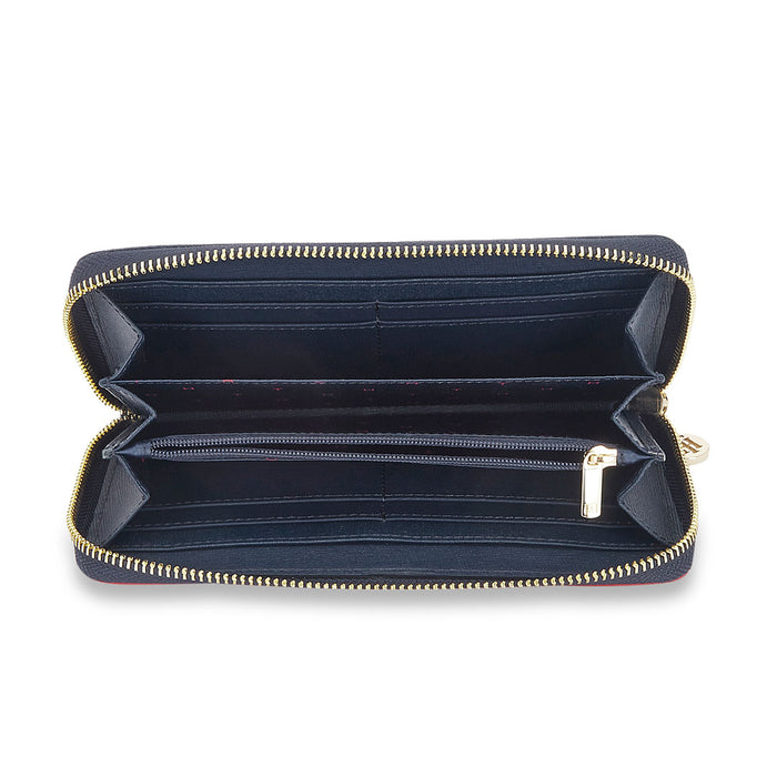 Tommy Hilfiger Ohio Womens Leather Wallet Red