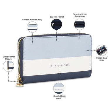 Tommy Hilfiger Ohio Womens Leather Wallet Green