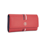 Tommy Hilfiger Moringa Womens Leather Wallet red