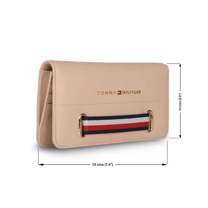 Tommy Hilfiger Sifaka Womens Leather Wallet Light Pink