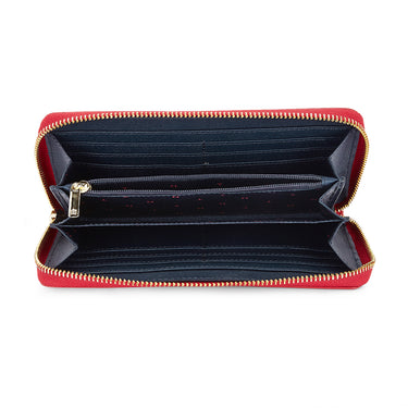 Tommy Hilfiger Rainier Womens Leather Wallet Burgundy