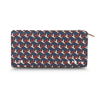 Tommy Hilfiger Foraker Womens Leather Wallet navy