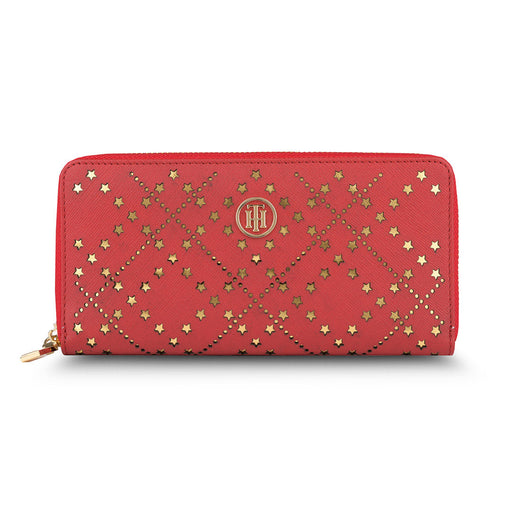 Tommy Hilfiger Almora Womens Leather Wallet Burgundy