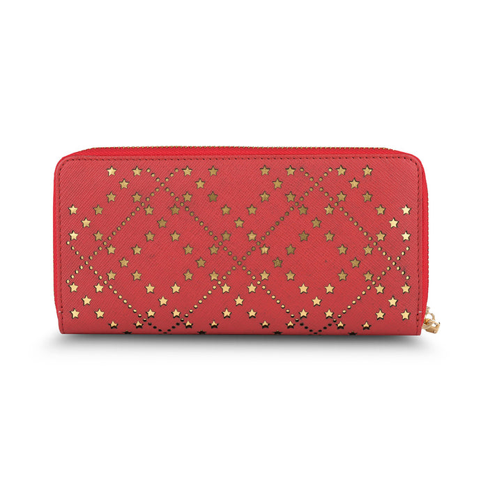 Tommy Hilfiger Almora Womens Leather Wallet Burgundy
