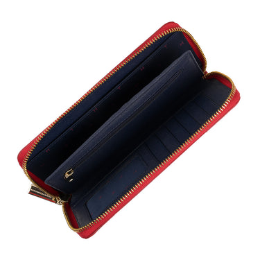 Tommy Hilfiger Almora Womens Leather Wallet Burgundy