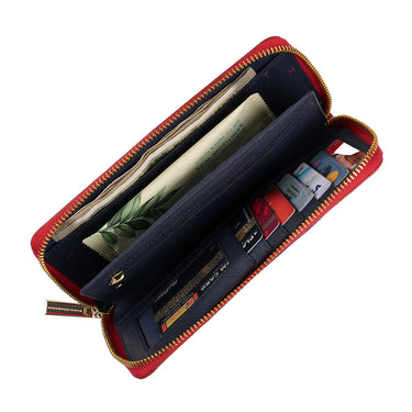 Tommy Hilfiger Almora Womens Leather Wallet Burgundy