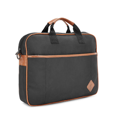 The Vertical Vortex Unisex Polyester 14 inch Laptop Business Case Black