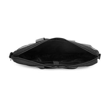 The Vertical Vortex Unisex Polyester 14 inch Laptop Business Case Black
