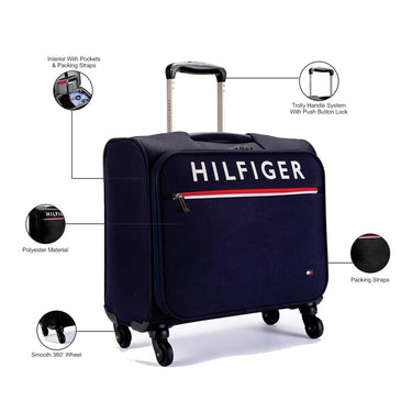 Tommy Hilfiger Orlean Plus Polyester Overnighter navy