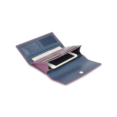 Tommy Hilfiger Layne Womens Leather Wallet Wineberry