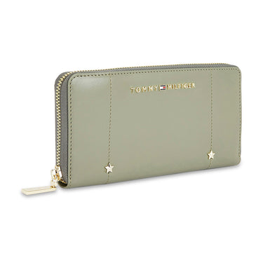Tommy Hilfiger Kyro Womens Leather Wallet Olive