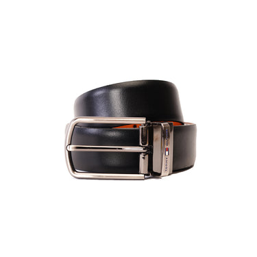 Tommy Hilfiger Combo Gift set - Tan Leather  Multicard Coin Wallet + Black and Tan Reversible leather Belt X-large Size