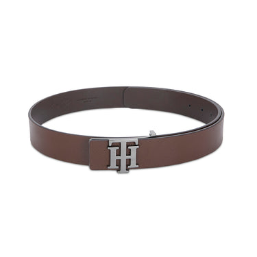 Tommy Hilfiger Argentina Mens Leather Belt Brown Small Size