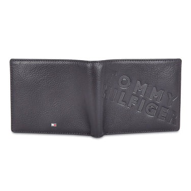 Tommy Hilfiger Oliver Mens Leather Global Coin Wallet Brown