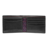 Tommy Hilfiger Sebastian Mens Leather Passcase Wallet Black