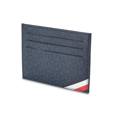 Tommy Hilfiger Kadence Mens Leather Card Holder Navy