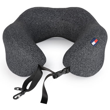 Tommy Hilfiger Belle Unisex Poly Cotton Memory Pillow Black