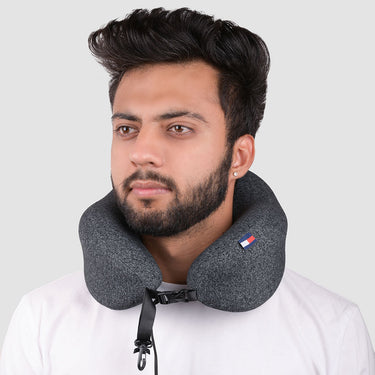 Tommy Hilfiger Belle Unisex Poly Cotton Memory Pillow Black