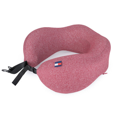 Tommy Hilfiger Belle Unisex Poly Cotton Memory Pillow Red