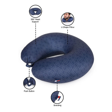 Tommy Hilfiger Jaycee Unisex Poly Cotton Memory Pillow