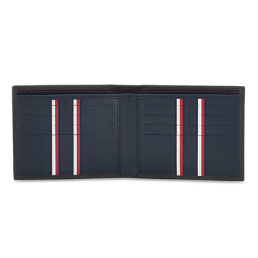 Tommy Hilfiger Ethan Men Leather Slimfold Wallet Black