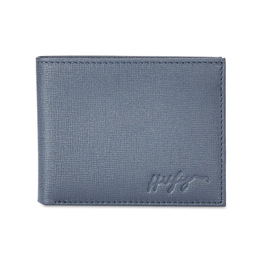 Tommy Hilfiger Ethan Men Leather Slimfold Wallet Navy