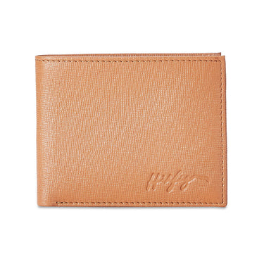 Tommy Hilfiger Ethan Men Leather Slimfold Wallet tan