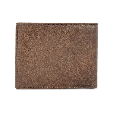 Tommy Hilfiger Joseph Mens Leather Slimfold Wallet Brown