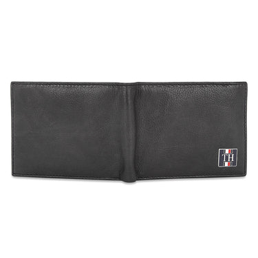 Tommy Hilfiger Joseph Mens Leather Slimfold Wallet Black