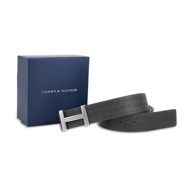 Tommy Hilfiger Josiah Mens Reversible Belt Black