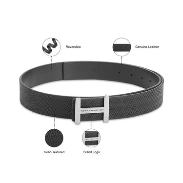 Tommy Hilfiger Josiah Mens Reversible Belt Black