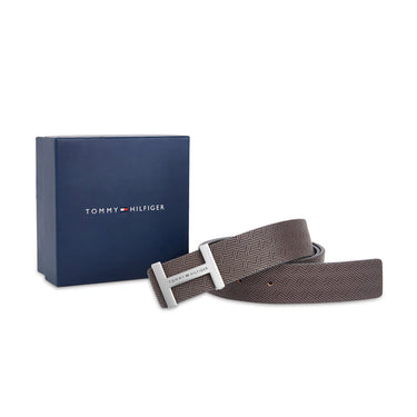 Tommy Hilfiger Josiah Mens Reversible Belt Brown